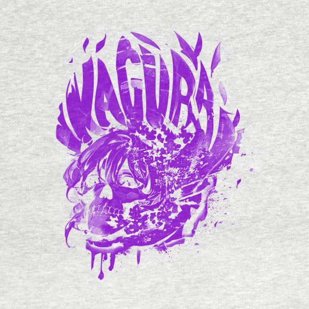 Skull Girl (purple skull) by Kagura (The band)